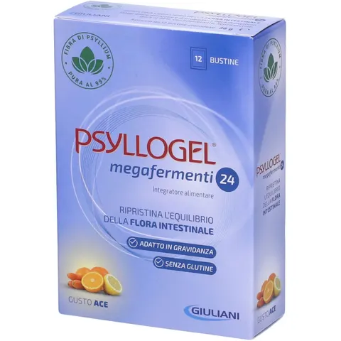 GIULIANI SpA Psyllogel® Megafermenti 24, 12 Buste – immagine 3