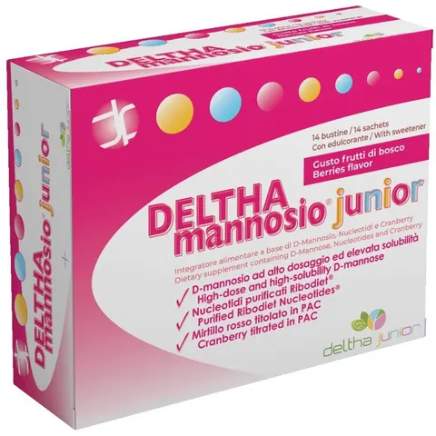 Deltha Mannosio Junior 14 Bustine – immagine 4
