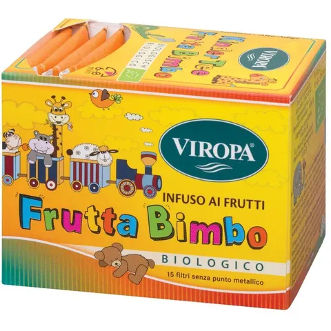 viropa frutta per bimbo bio 15 bustine – immagine 2