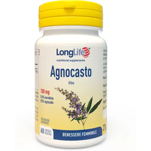 Longlife Agnocasto 60 Capsule Vegetali – immagine 4