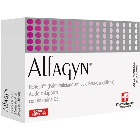 PHARMASUISSE LABORATORIES SpA ALFAGYN 20 Cpr – immagine 3