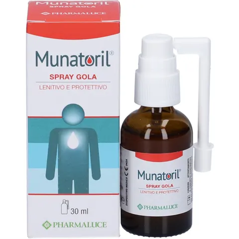 PHARMALUCE Srl Munatoril Spray Gola, 30 ml – immagine 2