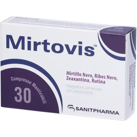 sanitpharma Mirtovis 30 Compresse Mast. – immagine 3