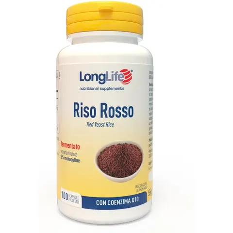 long life Longlife riso rosso 100 capsule vegetali – immagine 4
