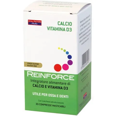 Reinforce Ca Vit D 30 Compresse – immagine 4