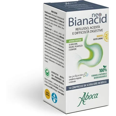 Neobianacid 14 compresse limone – immagine 4