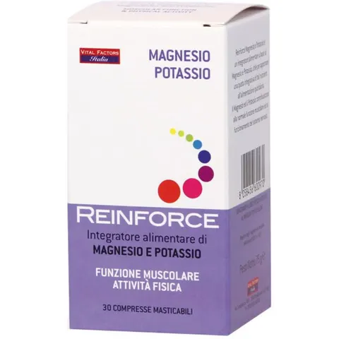 reinforce Magnesio+k 30compresse – immagine 4