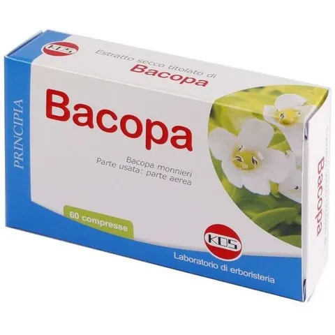 kos Bacopa Monnieri Estratto Secco 60 Compresse – immagine 3