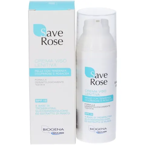 BIOGENA Srl Save Rose Crema Viso, 50 ml – immagine 2