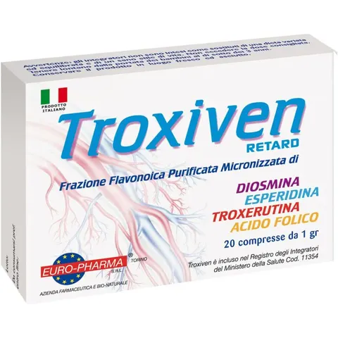 EURO-PHARMA Srl TROXIVEN 20 Cpr – immagine 2