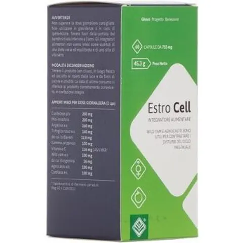 Gheos Estro Cell Integratore 60 Capsule – immagine 3