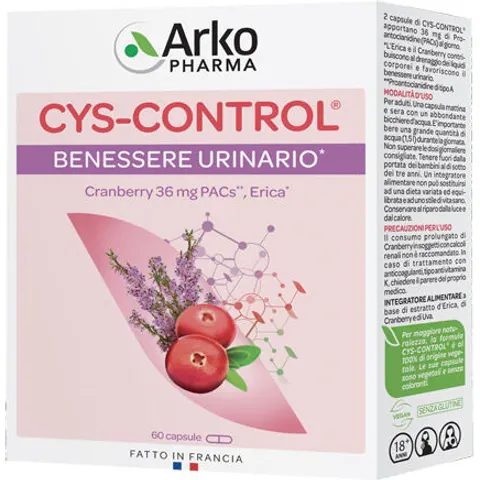 Arkofarm Cys - Control Cranberola 60 Capsule – immagine 4
