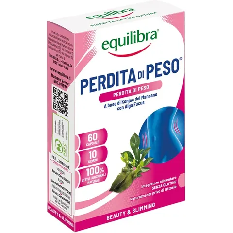 Equilibra Perdita di Peso Integratore Dimagrante 60 Capsule – immagine 4