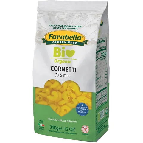 Bioalimenta Farabella Bio Pasta Cornetti – immagine 3