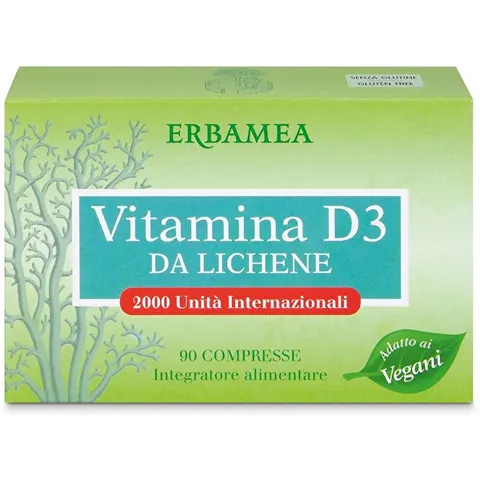 erbamea Vitamina D3 90 Compresse – immagine 4