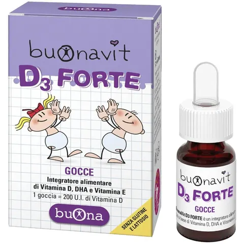 buona vit D3 Gocce Fte 12ml – immagine 5