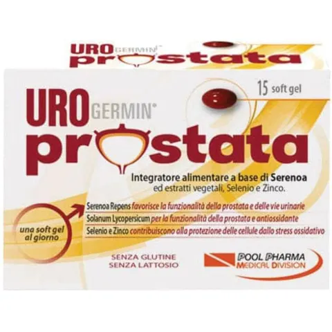 POOL PHARMA Srl Urgermin Prostata 15 Softgel – immagine 2