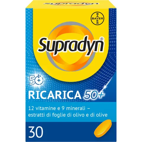 Bayer Supradyn Ricarica 50+ 30 compresse – immagine 5
