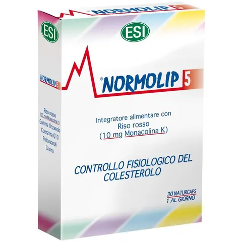 normolip Esi 5 Integratore Controllo Colesterolo 30 Capsule – immagine 3