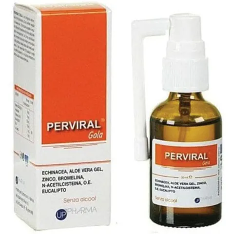 Up Pharma Perviral Gola Spray Orale 30 ml – immagine 2