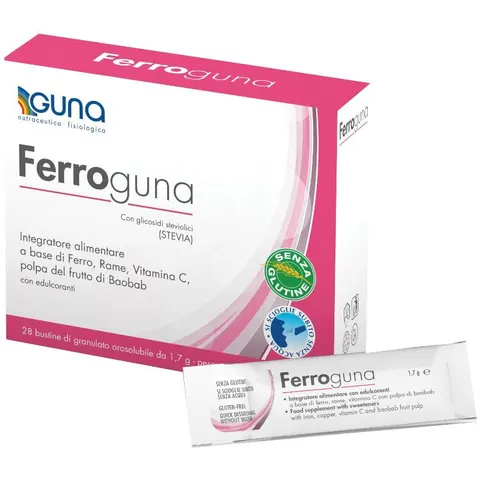 Guna Ferro 28 Bustine Orosolubili – immagine 4