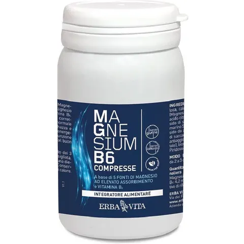 Erba Vita Magnesium B6 60 Compresse – immagine 4