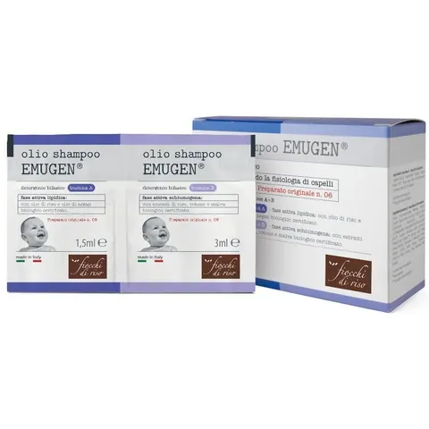 Fiocchi di Riso Olio Shampoo Emugen 45 ML – immagine 3