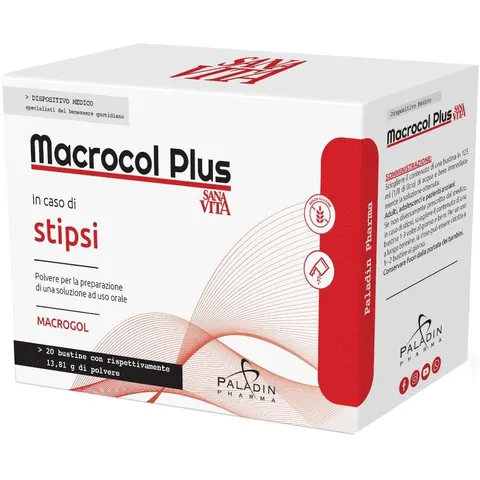 Sanavita Macrocol Plus Integratore Intestino 20 Bustine – immagine 5