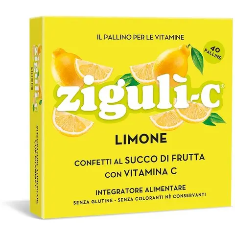 Ziguli' Zigulì-C Limone con Vitamina C 40 Palline – immagine 4