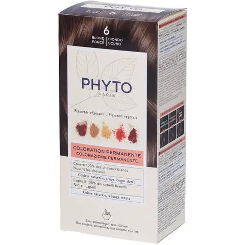 Phyto color #6-rubio oscuro – immagine 3