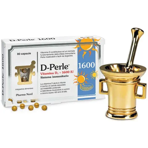 PHARMA NORD Srl D-PERLE 1600 80CPS – immagine 3