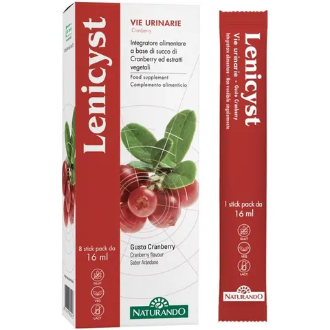 NATURANDO Srl LENICYST 8 Stick Pack – immagine 2