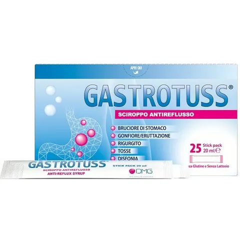 d.m.g. italia Gastrotuss sciroppo 25 Bustine – immagine 3