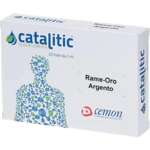 Catalitic Rame / Oro / Argento 20 Fiale 2ml Cemon – immagine 4