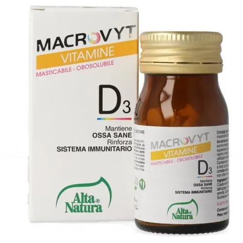 Alta Natura Vitamina D3 Macrovyt 60 cpr – immagine 5