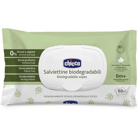 Chicco Salviette Bio, 60 Pezzi – immagine 2