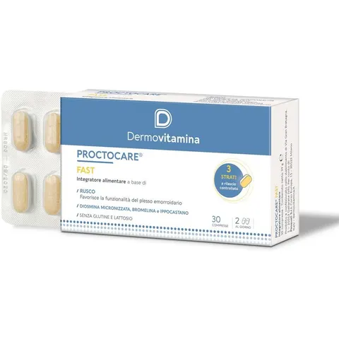 pasquali Dermovitamina Proctocare Fast 30 Compresse – immagine 4