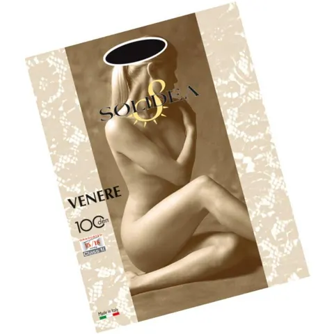 Solidea Venere 100 Collant Nudo Visone 4-Xl – immagine 2