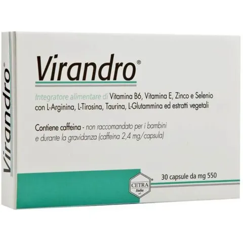 cetra italia Virandro 30 Capsule 550mg – immagine 3