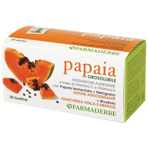 Farmaderbe Nutra Papaia 30 Bust. – immagine 4