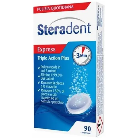 Steradent Ta Plus 90 Compresse – immagine 5