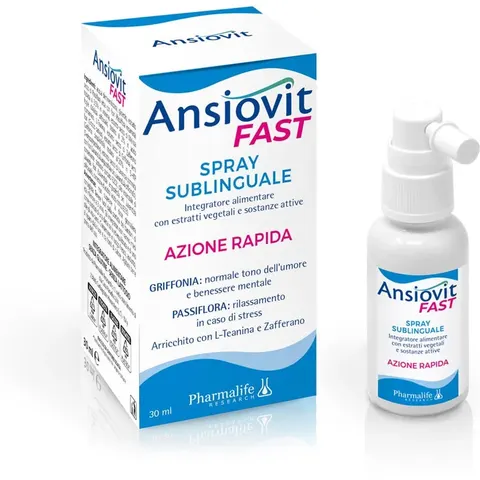 Ansiovit Fast Sublingual Spray 30ml – immagine 3