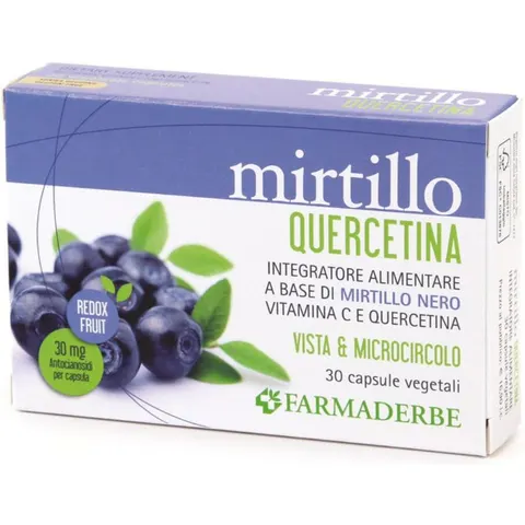 Farmaderbe Mirtillo Quercetina 30cps – immagine 4