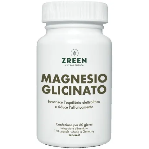 zreen magnesio glicinato 120 capsule – immagine 2