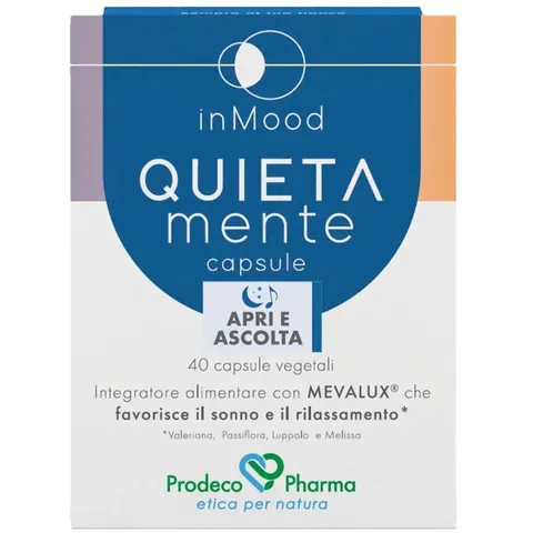 prodeco pharma srl Inmood quietamente 40 capsule – immagine 3
