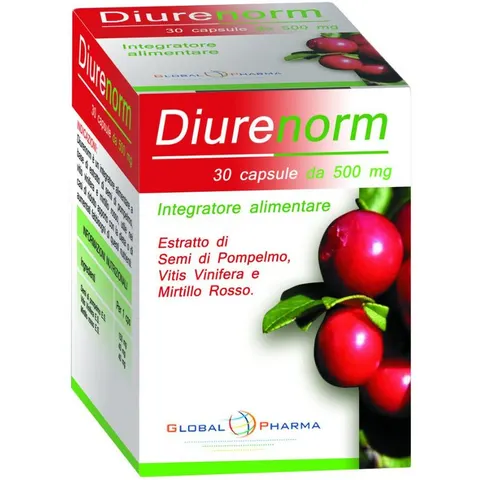 GLOBAL PHARMA Srl Diurenorm, 30 capsule – immagine 3
