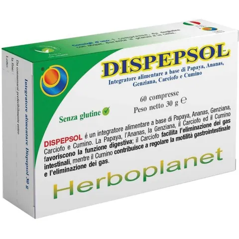 Herboplanet Dispepsol 60cpr – immagine 3