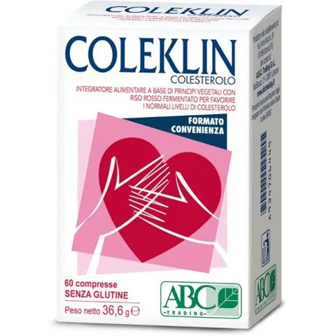 Abc Trading Coleklin Colesterolo 3mg 60 Compresse – immagine 4