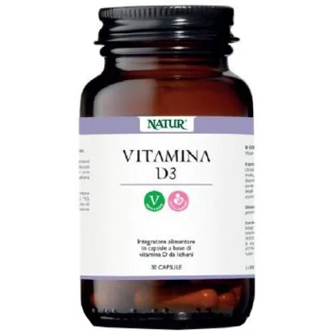 natur Vitamina d3 30 capsule – immagine 3