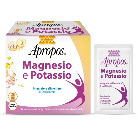 Apropos Magnesio/Potassio 24 Bustine – immagine 3